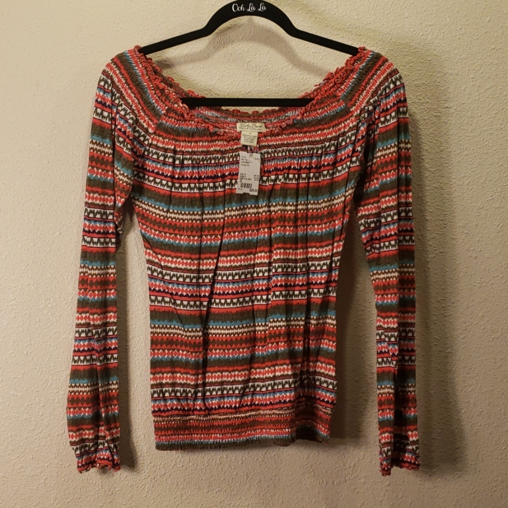 Lucky Brand Multicolored Top